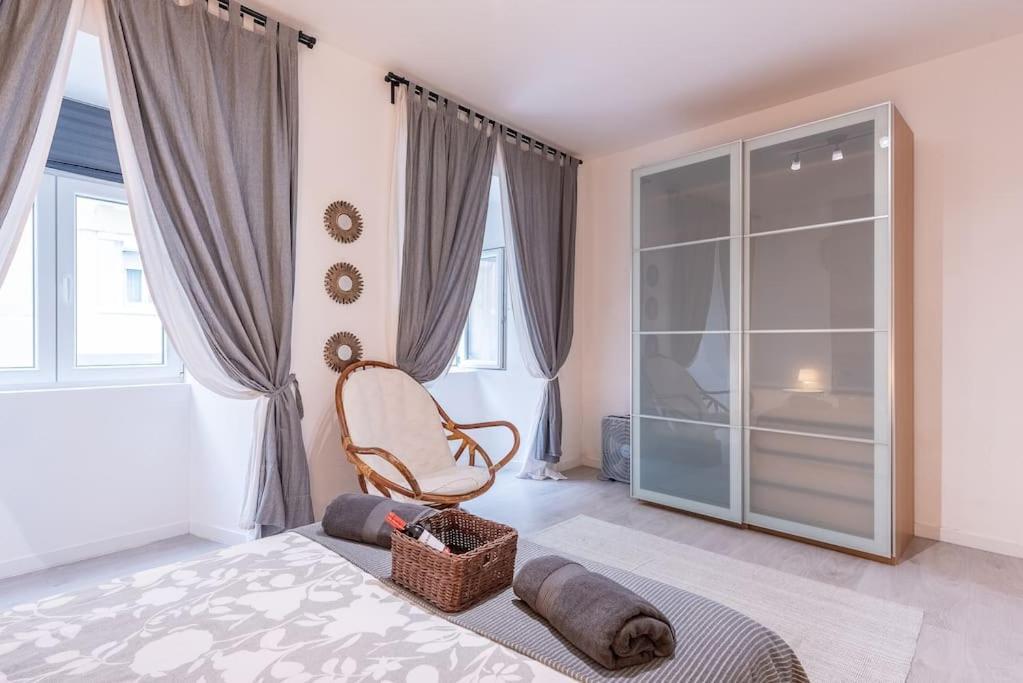 Modern Rustic Apartment In Graca Lisboa Exterior foto