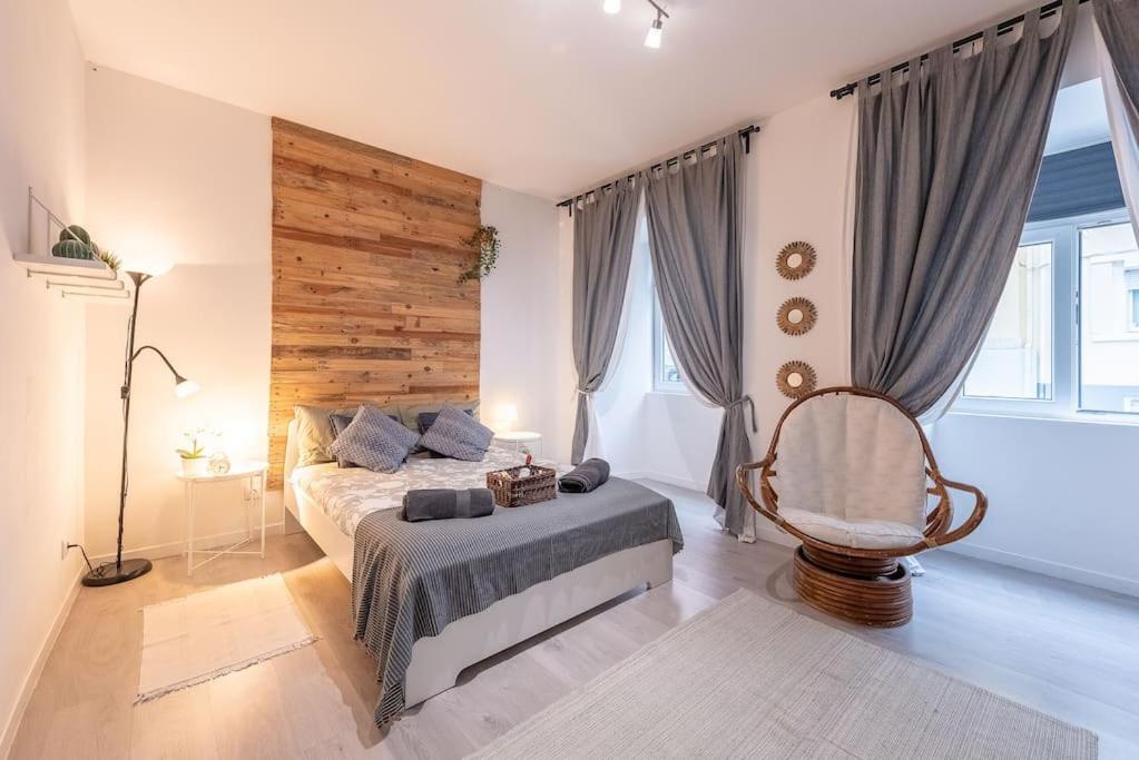 Modern Rustic Apartment In Graca Lisboa Exterior foto